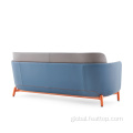 office reception sofa Office Leisure Furniture Modern Reception Room Sofa Set Factory